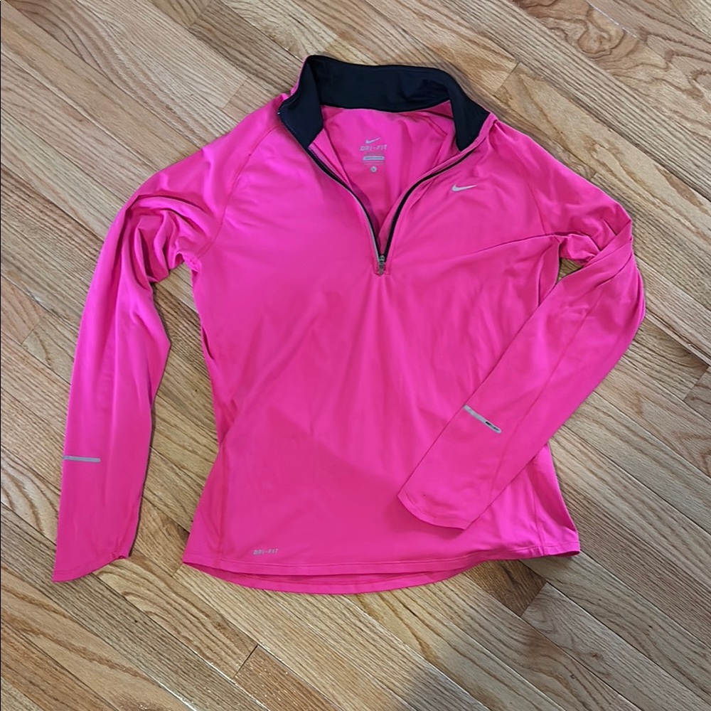 Nike Pink Long Sleeve Pullover